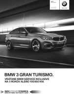BMW 3 GT 2015 cennik SK EUR-0